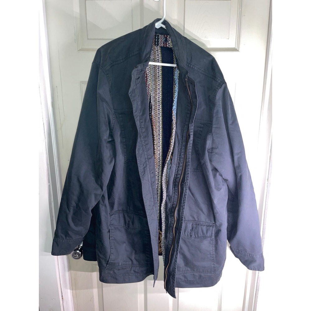 Territorial Menswear Jacket Full Zip Lined‎ Barn Coat Casual XXL territory ahead